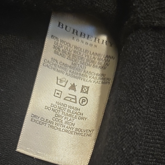 Burberry Black Short Sleeve Tee - Picture 3 of 4